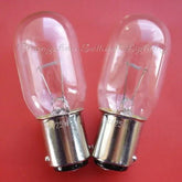 10pcs miniature light bulbs 24v 25w ba15d base 22x55mm set